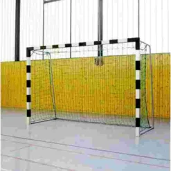 Sport-Thieme 3x2 m, Stands In Ground Sockets, With Folding Net Brackets Indoor Handball Goal 17 Sport-Thieme 3x2 m, Stands In Ground Sockets, With Folding Net Brackets Indoor Handball Goal -Sports Series 113 6513