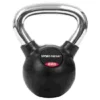 Sport-Thieme Rubber-Coated, Smooth Chrome-Handled Kettlebell