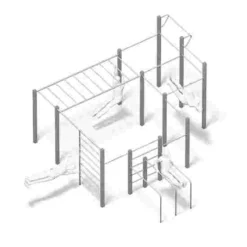 Playparc "Allround" Callisthenics Station -Sports Series 135 1907