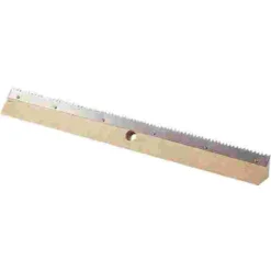 Wooden Rake With Saw Blade