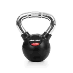 Sport-Thieme Rubberised Kettlebell With Chrome Handle -Sports Series 220 1304