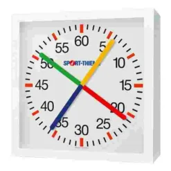 Peweta With Crossed Second Hands Training Clock -Sports Series 230 4814