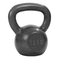Sport-Thieme Grey-Painted, Hammer-Finish Kettlebell -Sports Series 252 4841