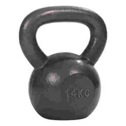 Sport-Thieme Grey-Painted, Hammer-Finish Kettlebell -Sports Series 252 4854