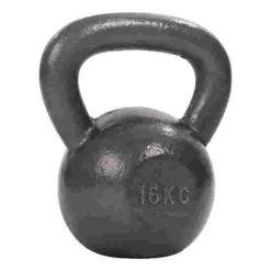 Sport-Thieme Grey-Painted, Hammer-Finish Kettlebell -Sports Series 252 4867