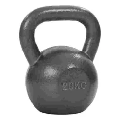 Sport-Thieme Grey-Painted, Hammer-Finish Kettlebell -Sports Series 252 4870