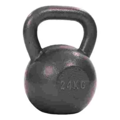 Sport-Thieme Grey-Painted, Hammer-Finish Kettlebell -Sports Series 252 4883