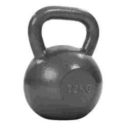 Sport-Thieme Grey-Painted, Hammer-Finish Kettlebell -Sports Series 252 4900