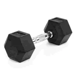 Sport-Thieme Rubber Hex Dumbbell -Sports Series 267 3149