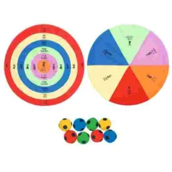 Spordas Hook-and-Loop Target Set -Sports Series 282 9728