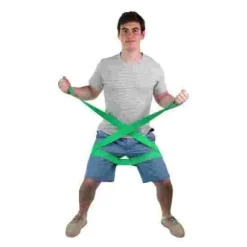 CanDo Multi-Grip "Exerciser Roll" Exercise Band -Sports Series 283 1132 2