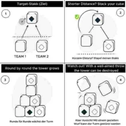Two46 "Stakk Outdoor" Throwing Game 12 Two46 "Stakk Outdoor" Throwing Game -Sports Series 319 9901 6