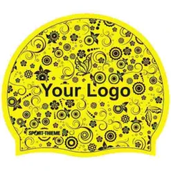 Printed Silicone Swimming Cap -Sports Series 340 0119 7