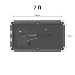 Automaten Hoffmann "Club Pro" In Walnut Pool Table -Sports Series 360 9200 T01 v01