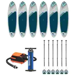 Gladiator Gladiator "OneSize" Rental SUP Set With 6 Boards
